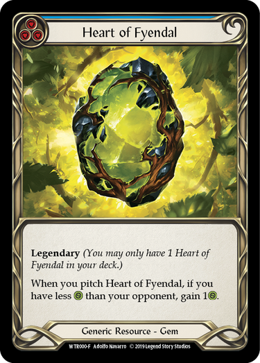 Heart of Fyendal (Alpha) - Cold Foil
